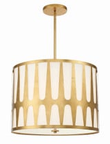 Royston 5 Light Large Pendant by Crystorama - ROY-809