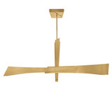 Solara 30W LED Chandelier 23 Inch Tall and 50 Inch Wide by CWI - 1717P50