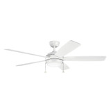 Starkk Ceiling Fan with Light Kit 14.25 Inch H by 60 Inch W by Kichler - 330180