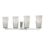 Upton 4 Light Bath Vanity 8.75 x 26.25 Inch by Hudson Valley - 1804