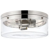Intersection 2 Light 11 Inch Wide Flush Mount by Nuvo - 60-75-11W6H