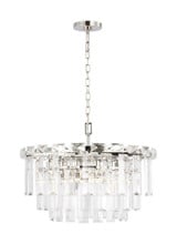 Arden 10 Light Medium Chandelier by Visual Comfort Studio - CC12610