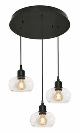 Laney 3 Light Large Pendant by AFX - LNYP07RND3