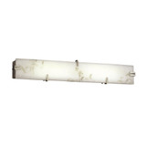 Lumenaria Clips 60W LED Light Linear Vanity Light by Justice Design - FAL-8880