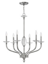 Surrey 6 Light Large Chandelier by Hinkley - 4006