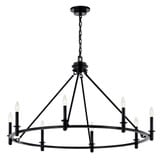 Carrick 8 Light Oversized Chandelier by Kichler - 52706