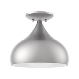Amador 1 Light 10 Inch Wide Semi Flush Mount by Livex - 40980