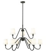 Gianna 9 Light Chandelier  28.25 x 46 Inch Wide by Z-Lite - 7509-9-46
