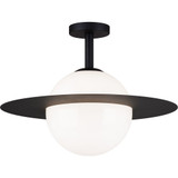 Saturn 1 Light 20 Inch Wide Flush Mount by Matteo - X60411