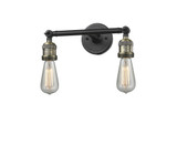 Bare Bulb 2 Light Traditional Vanity Light by Innovations - 208-BARE
