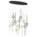 Barletta 12 Light Mini Chandelier by Eurofase 39466 - 39466
