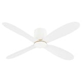 Myriad 4 Blade Flush Mount Ceiling Fan 56 Inches Wide by Oxygen - 3-124