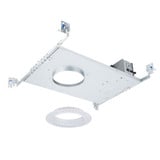 FQ 13W LED Non IC Round Trimless Remodel Housing Kit by WAC - R4FRFL