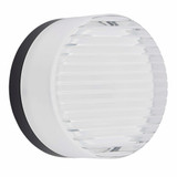 Lucia 15W 1 LED Ribbed Glass Wall Sconce by Dainolite - LUC-615LEDW
