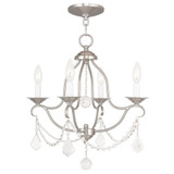 Chesterfield/Pennington 1 Light Candle Style Wall Sconce by Livex - 6421