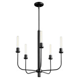 Sheridan 5 Light Medium Chandelier by Quorum - 612-5