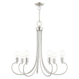 Bari 7 Light Large Chandelier by Livex - 42927