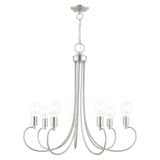 Bari 7 Light Large Chandelier by Livex - 42927