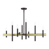 Denmark 8 Light Oversized Chandelier by Livex - 49347