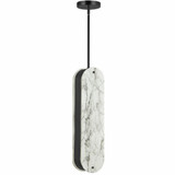 Pascal 1 Light Pendant 20 Inch Tall and 5 Inch Wide by Dainolite - PSC-201P