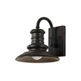 Redding Station 1 Light Small Outdoor Wall Lantern by Generation - OL8600