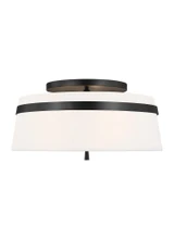 Cordtlandt 3 Light 19 Inch Wide Semi Flush Mount by Visual Comfort Studio - AF1153