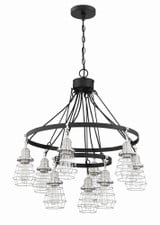 Thatcher 9 Light Large 2 Tier Chandelier by Craftmade - 50629-3130