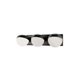 Tripoli 16W 3 4CCT LED Bath Vanity 4.38 Inch Tall and 7 Inch Wide by dweLED - WS-87520