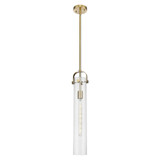 Pilaster 1 Light Mini Stem Hung Pendant 14.5 Inch Tall by Innovations - 413-1SS-G413-1S-4