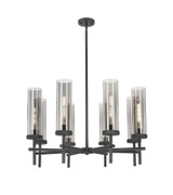 Lincoln 8 Light Stem Chandelier 19.5 Inch and 32 Inch Wide by Innovations - 471-8CR-G471-12_P