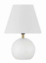 Olive 1 Light Table Lamp 11.57 Inch Tall and 7.91 Inch Wide by Craftmade - 87012