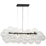 Comet 10 Light Oversized Chandelier by Dainolite - CMT-418HP