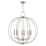 Milania 8 Light Large Chandelier by Livex - 4668