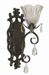 Liebestraum 1 Light Wall Sconce by Framburg - 2961 BN