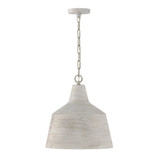 Quarry 1 Light Pendant 17 Inches Tall and 15.5 Inches Wide by Capital  - 335311