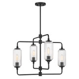 Holton 4 Light Chandelier 20.25 Inch Tall and 26 Inch Wide by Savoy House - 1-3025-4