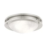 Ariel 2 Light 11 Inch Wide Flush Mount by Livex - 7057