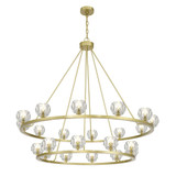 Aragon 3.5W 22 LED Chandelier 45.75 Inch Tall and 48 Inch Wide by Crystorama - ARA-10268