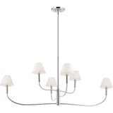 Eadie 6 Light XLarge Chandelier 23.25 Inch Tall and 6 Inch Wide by Kichler - 52768