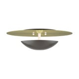 Ventura 2 Light 15 Inch Wide Semi Flush Mount by Livex - 56570