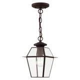 Westover 1 Light Small Outdoor Pendant by Livex - 2183