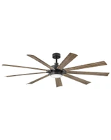 Turbine 9 Blade Ceiling Fan with Light 80 Inch Wide by Hinkley - 904280F