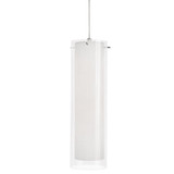 View 10W 1 LED Pendant 16 Inch Tall and 5 Inch Wide by AFX - VIP04LAJUD