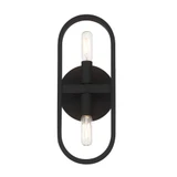 Carousel 2 Light Wall Sconce by Designers Fountain - D254C-2WS-BK