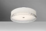 Paco 19 36W 4 LED 19 Inch Wide Flush Mount by Besa - PACO19-LED
