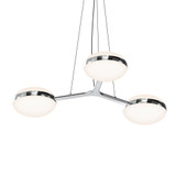 Pillows 6 LED Pendant 5.5 Inch Tall and 35.5 Inch Wide by Sonneman - 3612