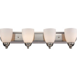 Clayton 4 Light Vanity Light by Trans Globe - 3504-1