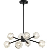 Rosa 8 Light Large Chandelier by Matteo - C61408