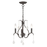 Caterina 3 Light Mini Chandelier by Livex - 40843