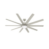 Overton 10 Blade Outdoor Ceiling Fan with Light Kit 72 Inch by Hunter Fans - 50718